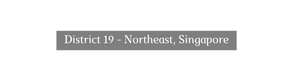 District 19 Northeast Singapore